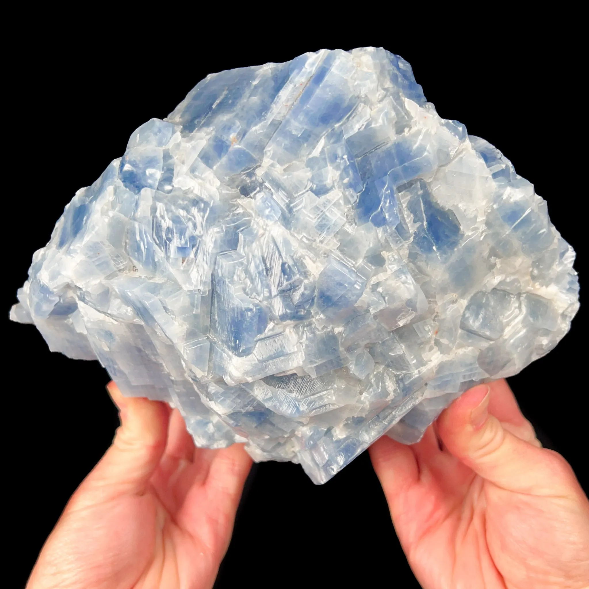 Large Blue Calcite