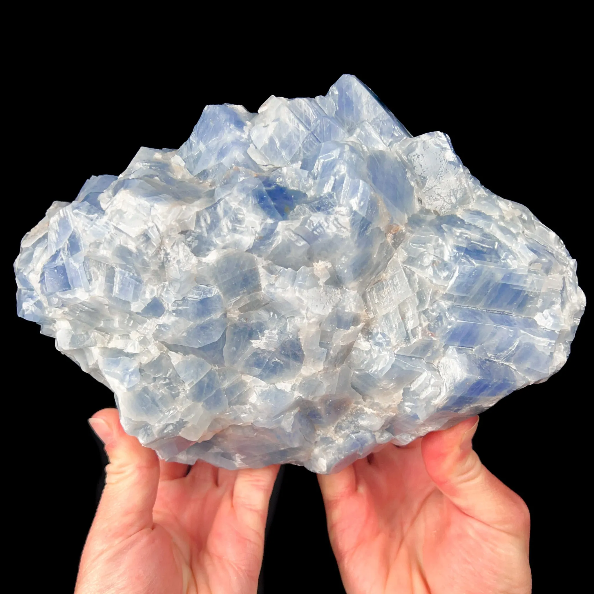 Large Blue Calcite