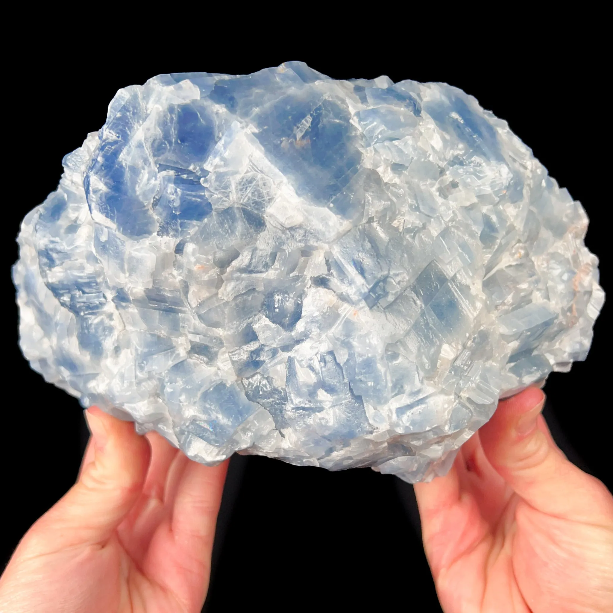 Large Blue Calcite