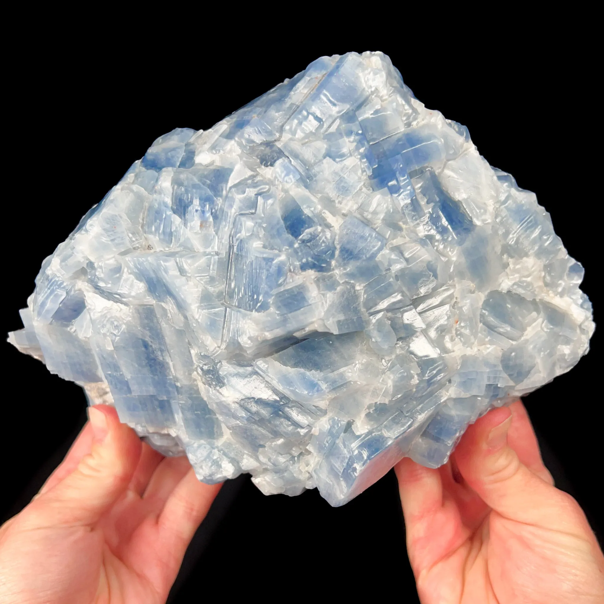 Large Blue Calcite