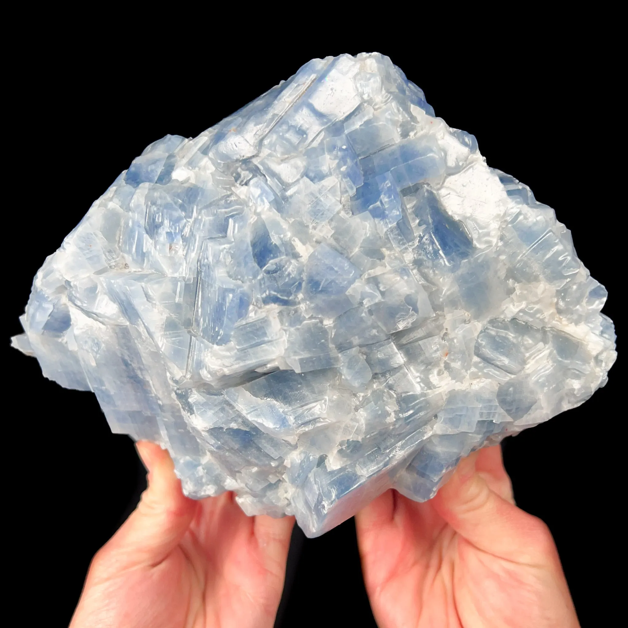 Large Blue Calcite