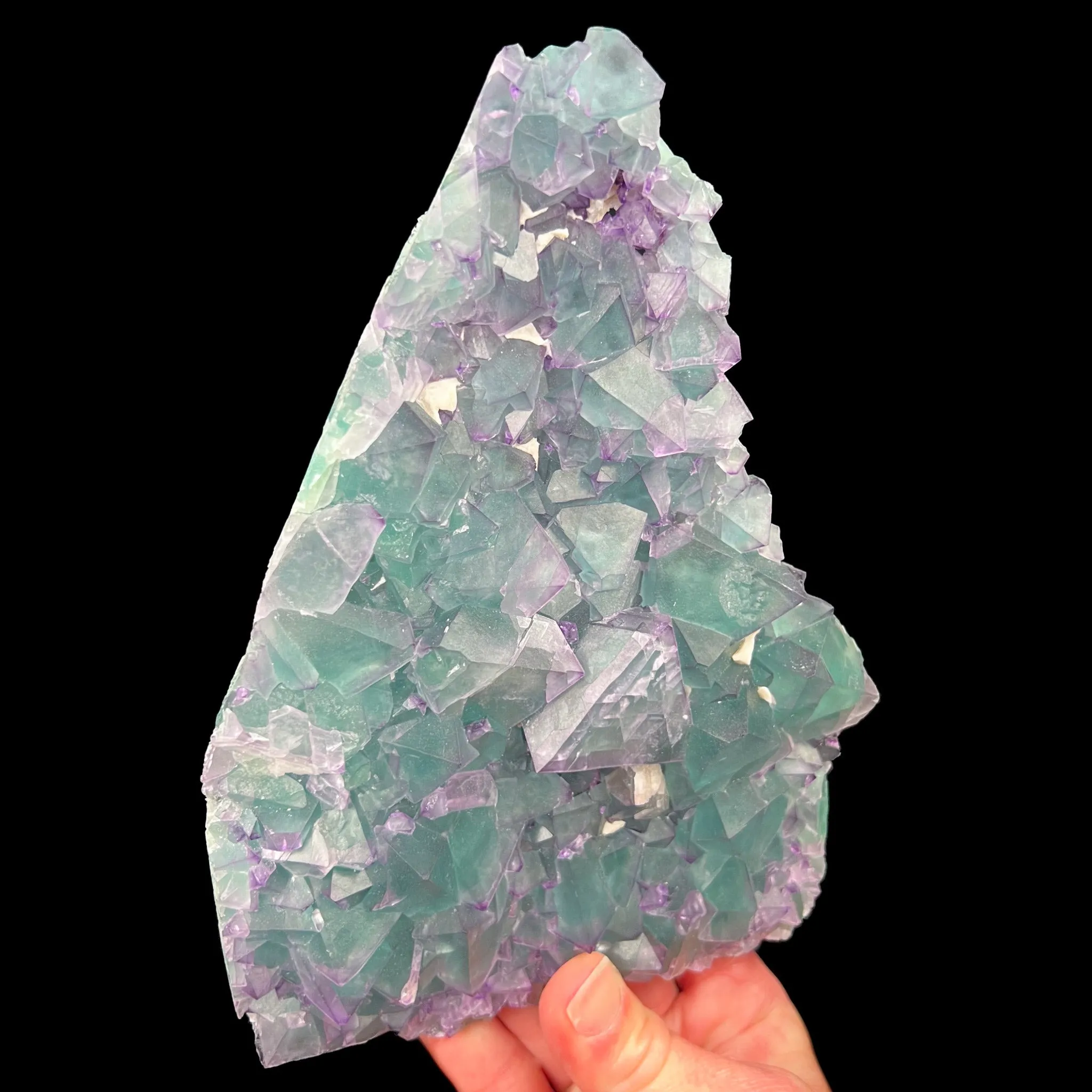 Large Fluorite Octahedron Plate