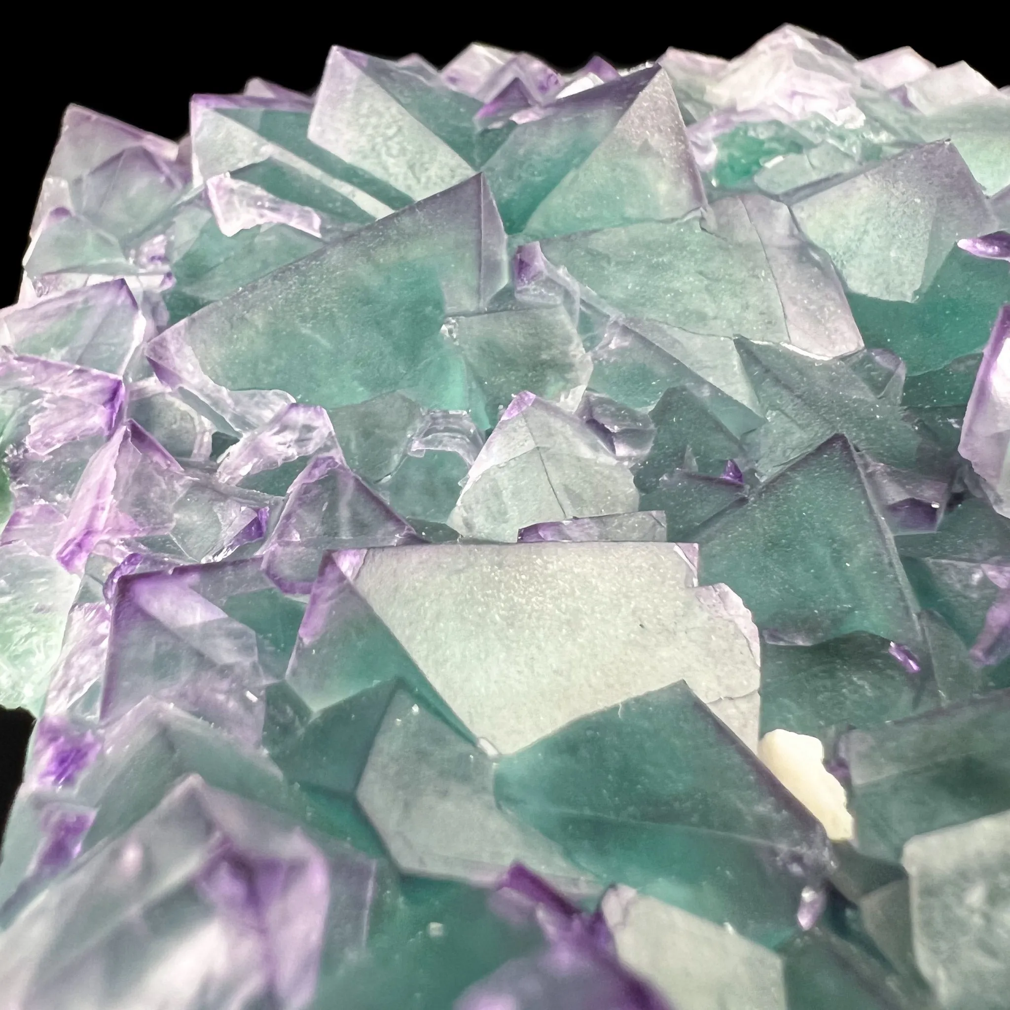 Large Fluorite Octahedron Plate