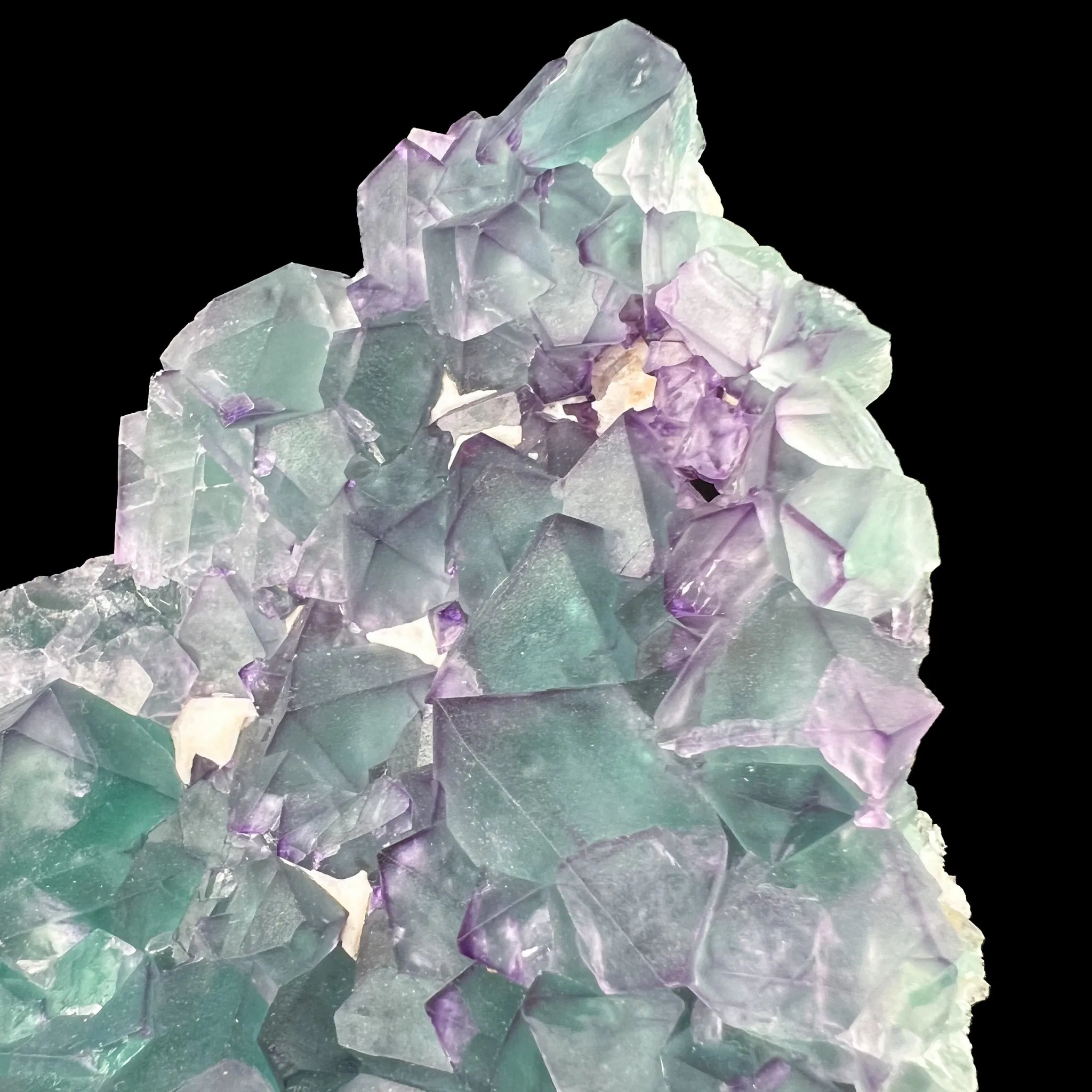 Large Fluorite Octahedron Plate