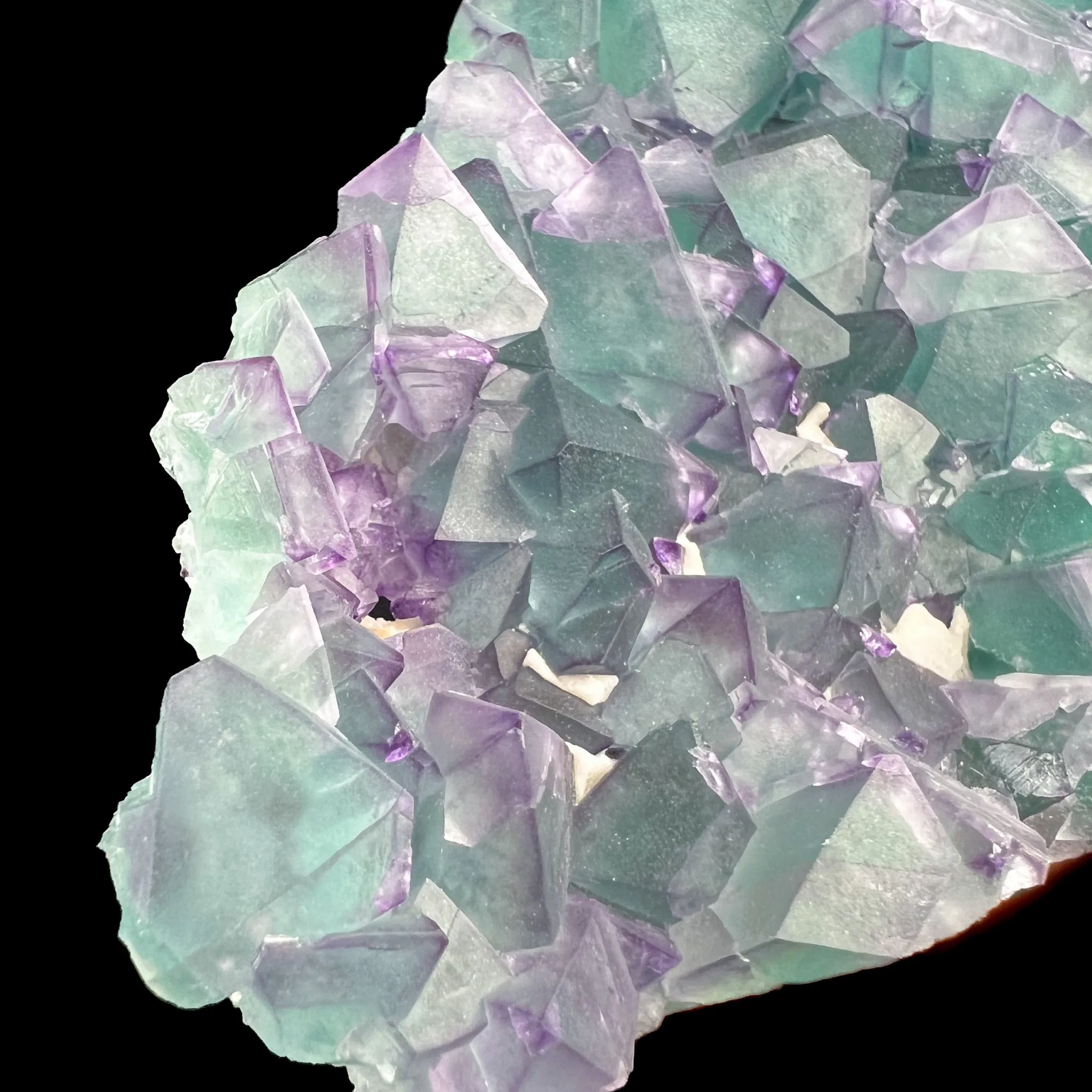 Large Fluorite Octahedron Plate