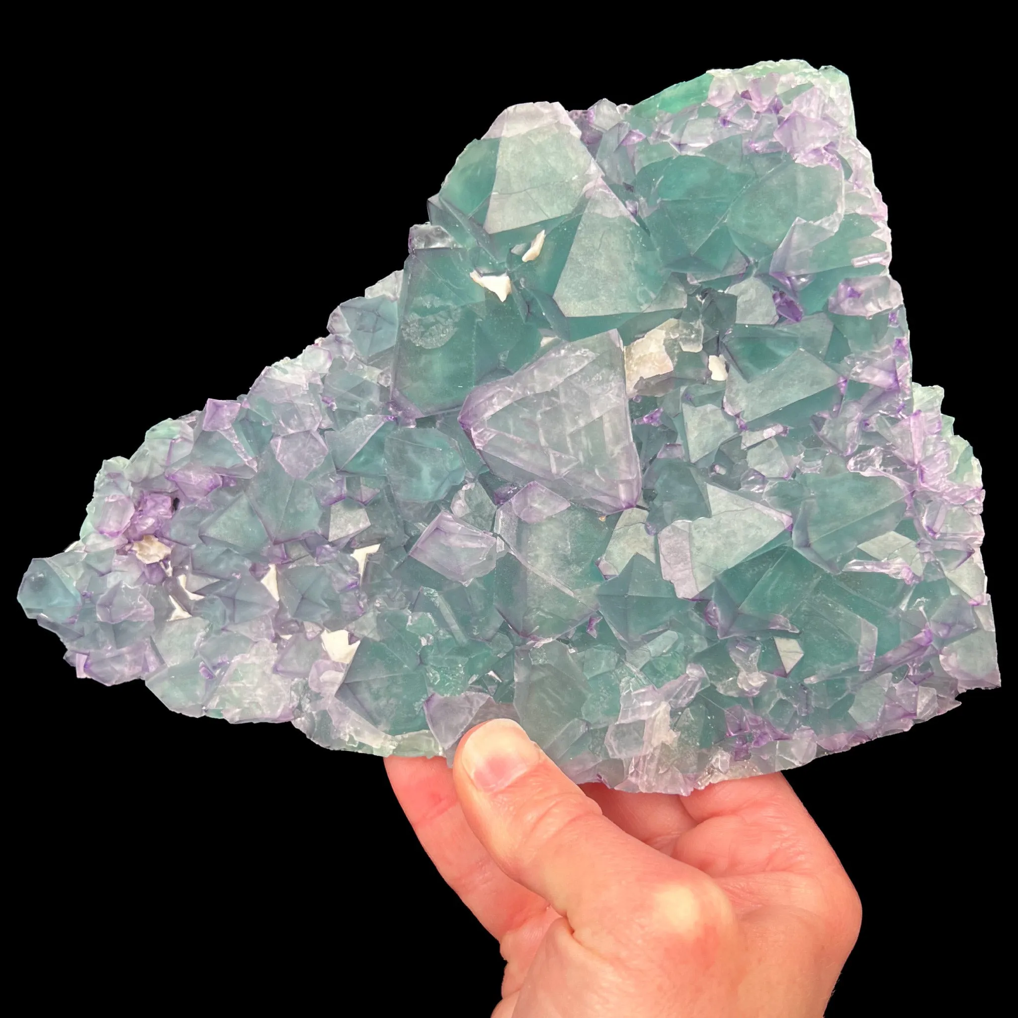 Large Fluorite Octahedron Plate