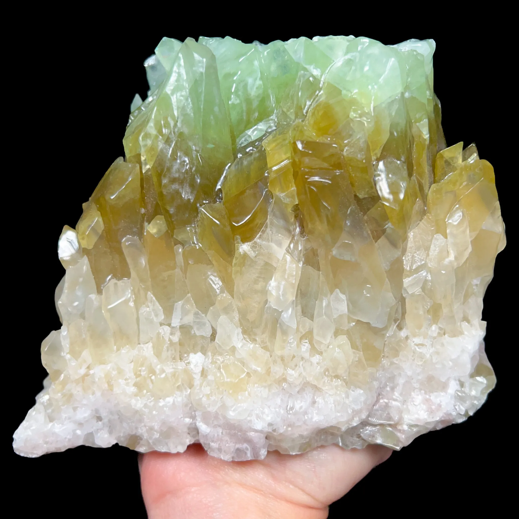 Large Green Calcite