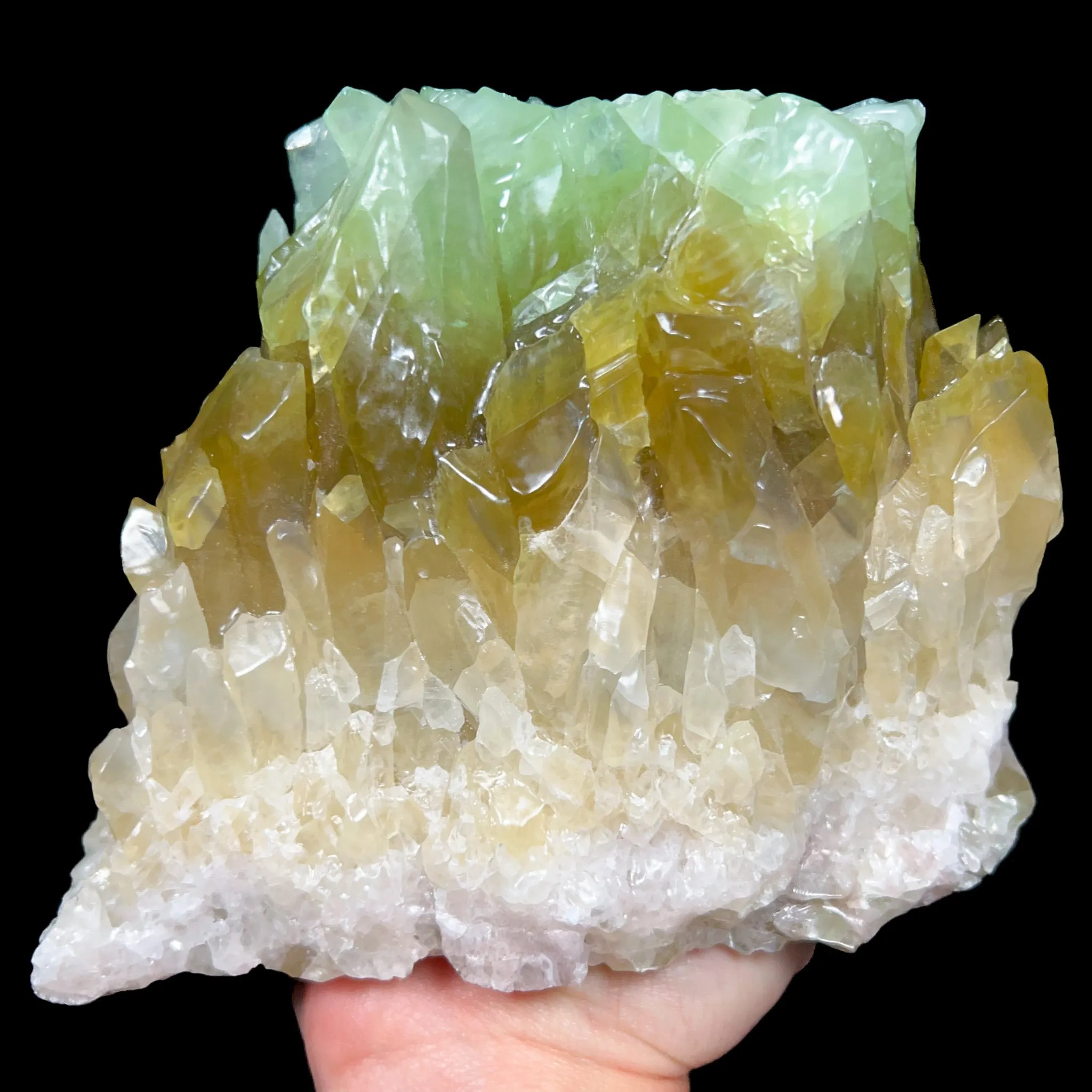 Large Green Calcite