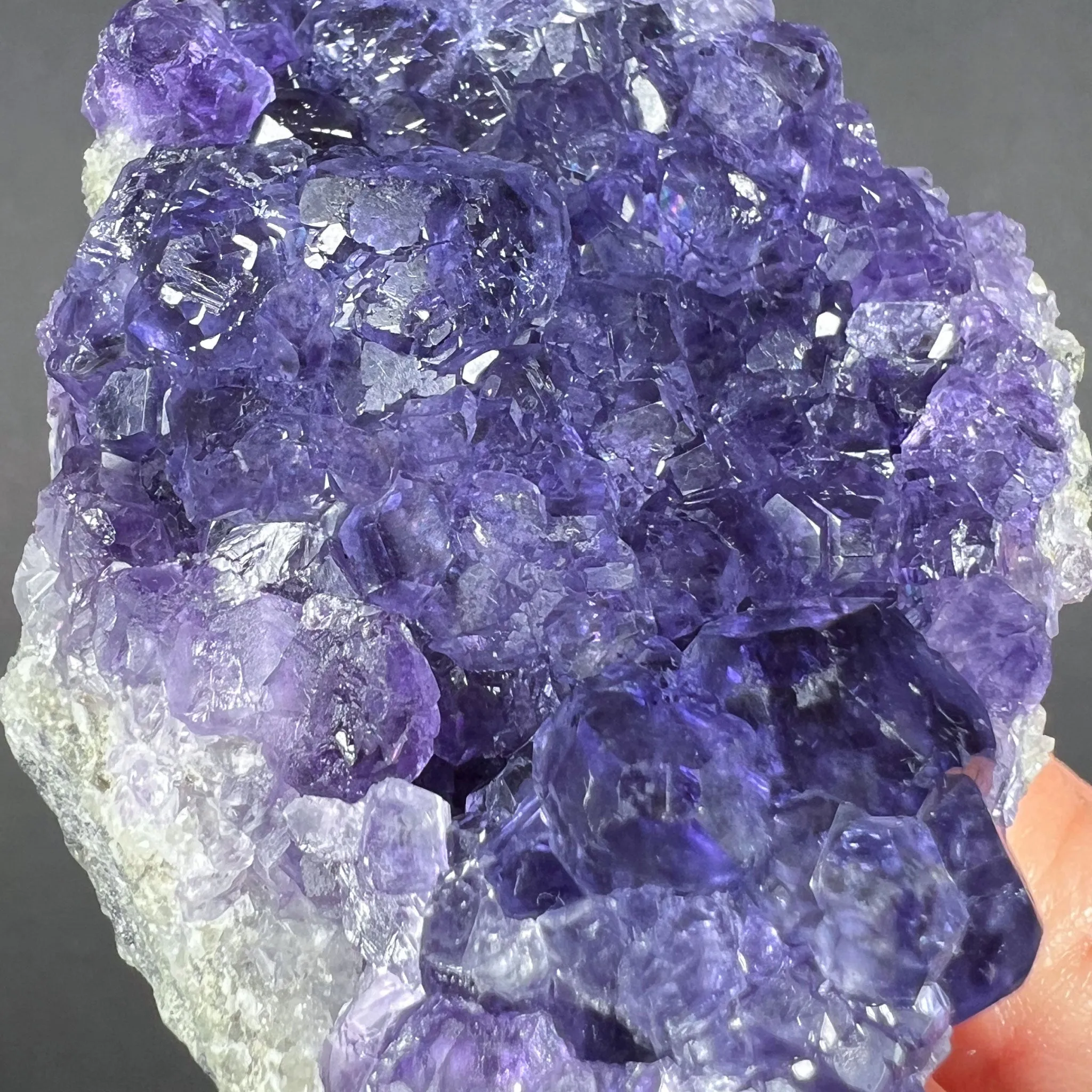 Large Tanzanite Fluorite