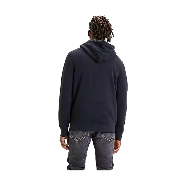 Levi's 34581 HOUSEMARK Hoodie Men's Nw Original Felpa Uomo in Cotone Con Cappuccio Mineral Black