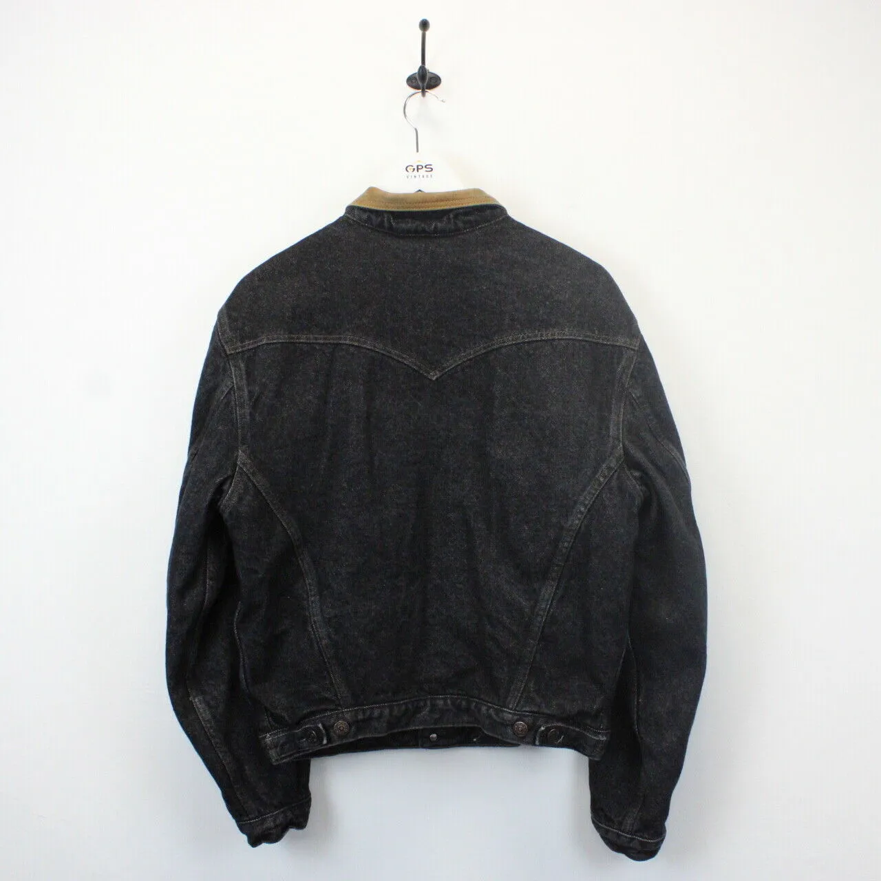 LEVIS Denim Jacket Black | Small