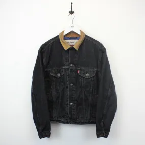 LEVIS Denim Jacket Black | Small