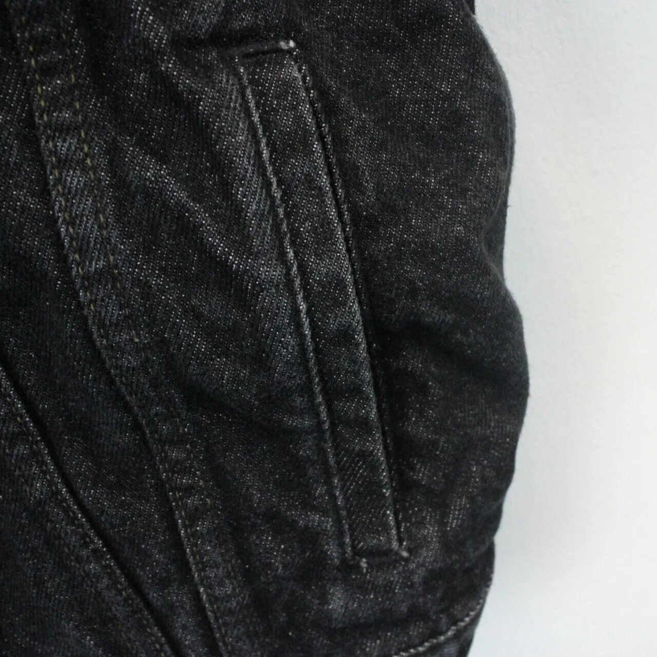 LEVIS Denim Jacket Black | Small