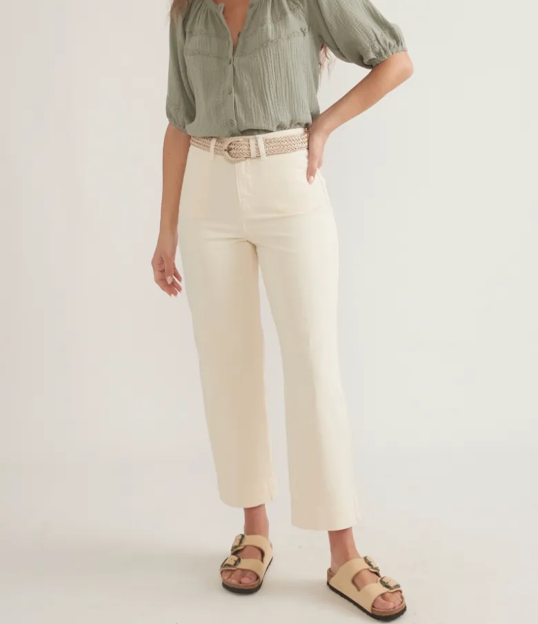 MARINE LAYER BRIDGET WIDE LEG CROP