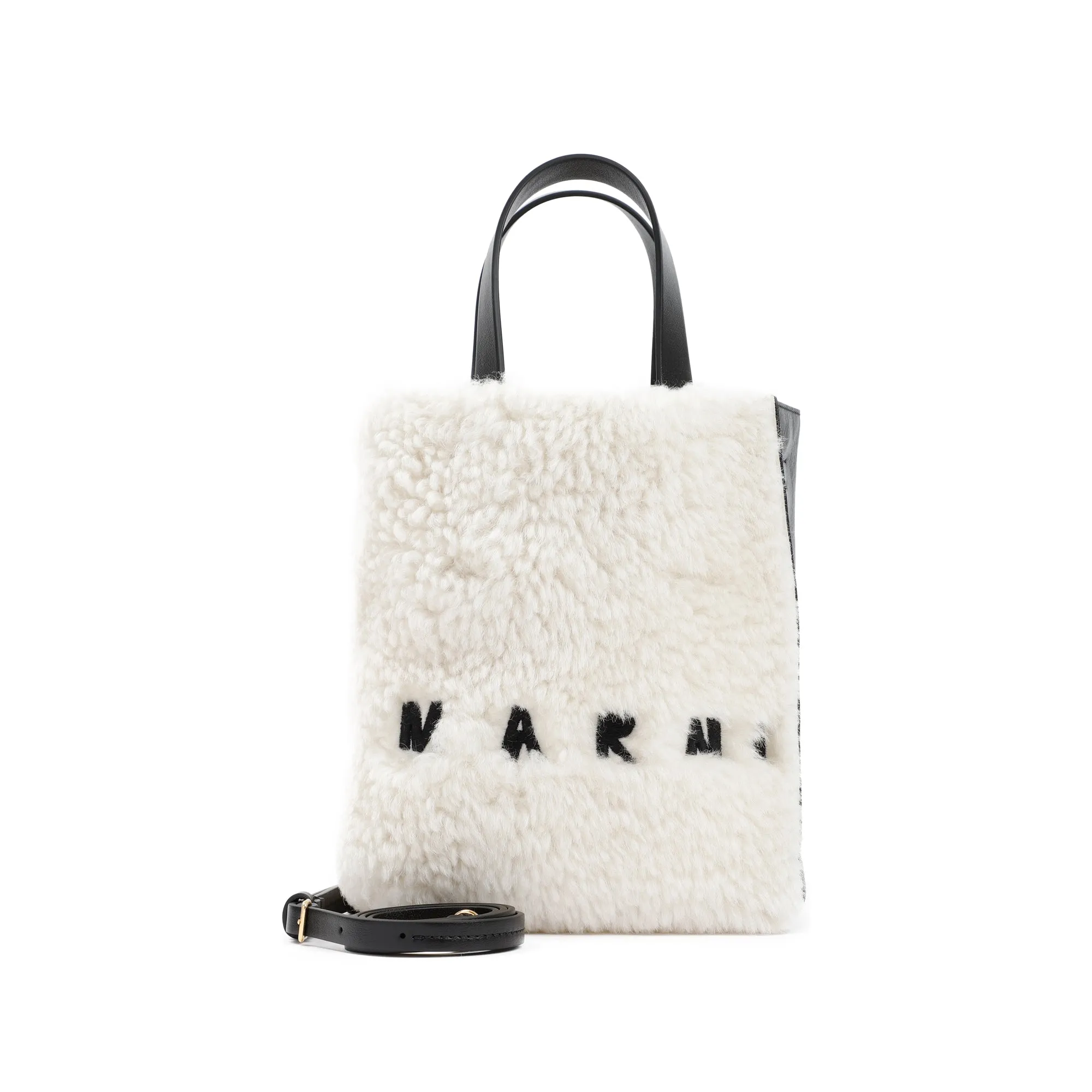 Marni Logo Embroidered Tote Bag