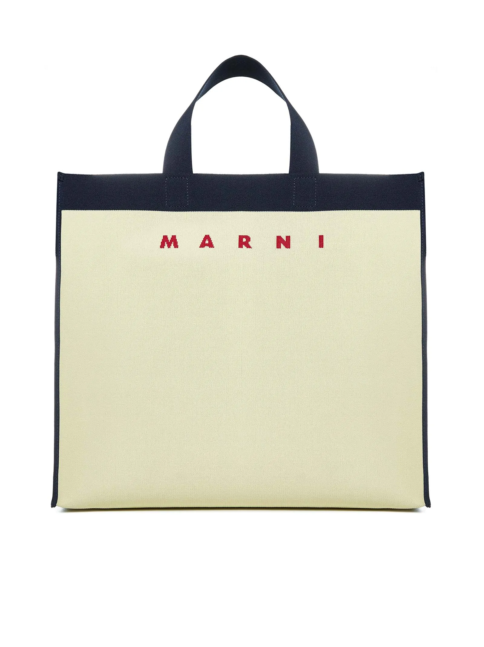 Marni Logo Jacquard Tote Bag