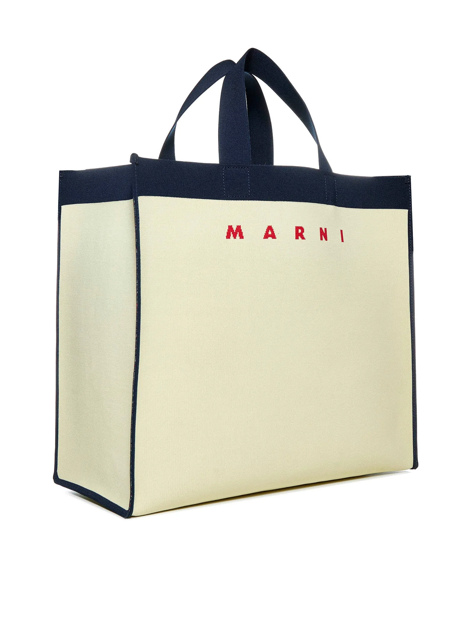 Marni Logo Jacquard Tote Bag