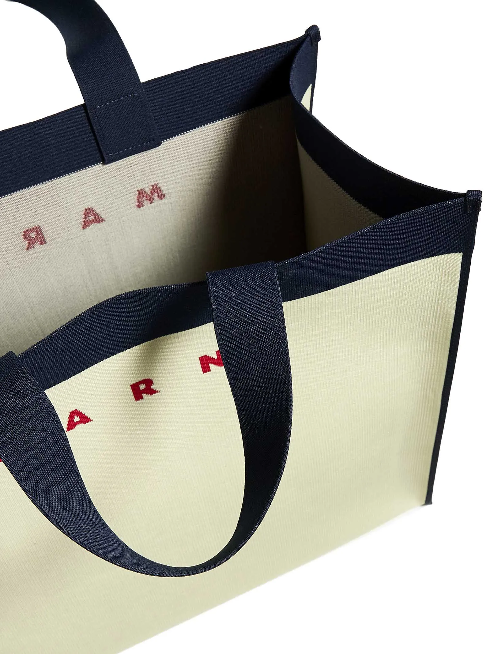 Marni Logo Jacquard Tote Bag