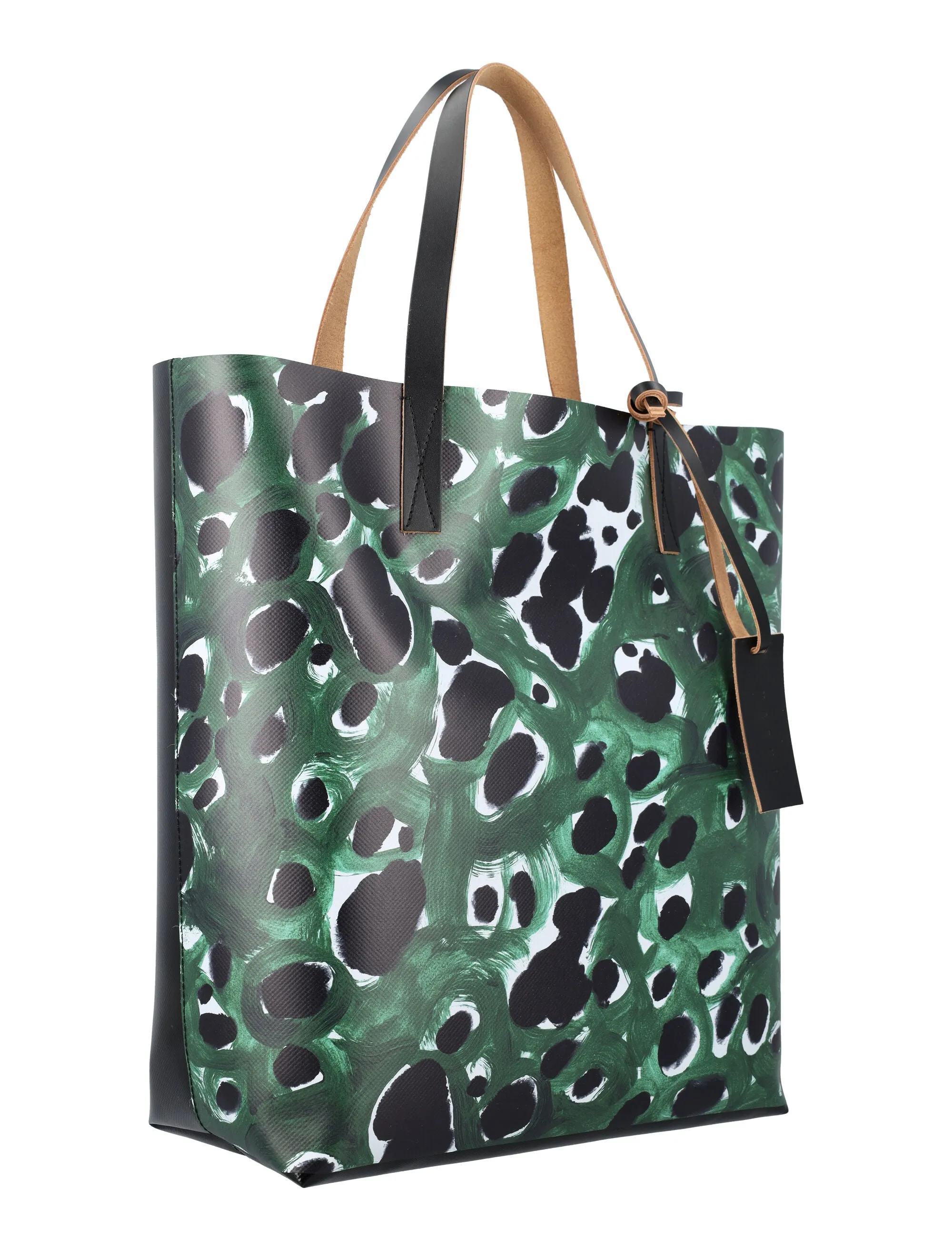 Marni Reversible Graphic Printed Shopping Bag