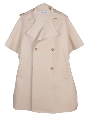 Max Mara Water-Repellent Double-Breasted Cape