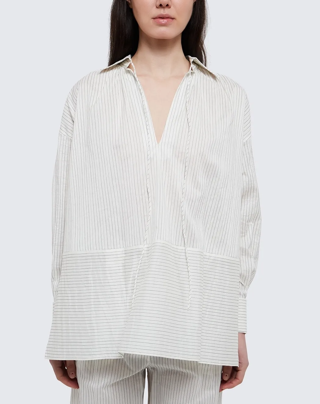 MaxMara  |Cotton and silk soft shirt