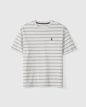 MENS ALTON STRIPE HEAVY WEIGHT TEE - B6U409C200