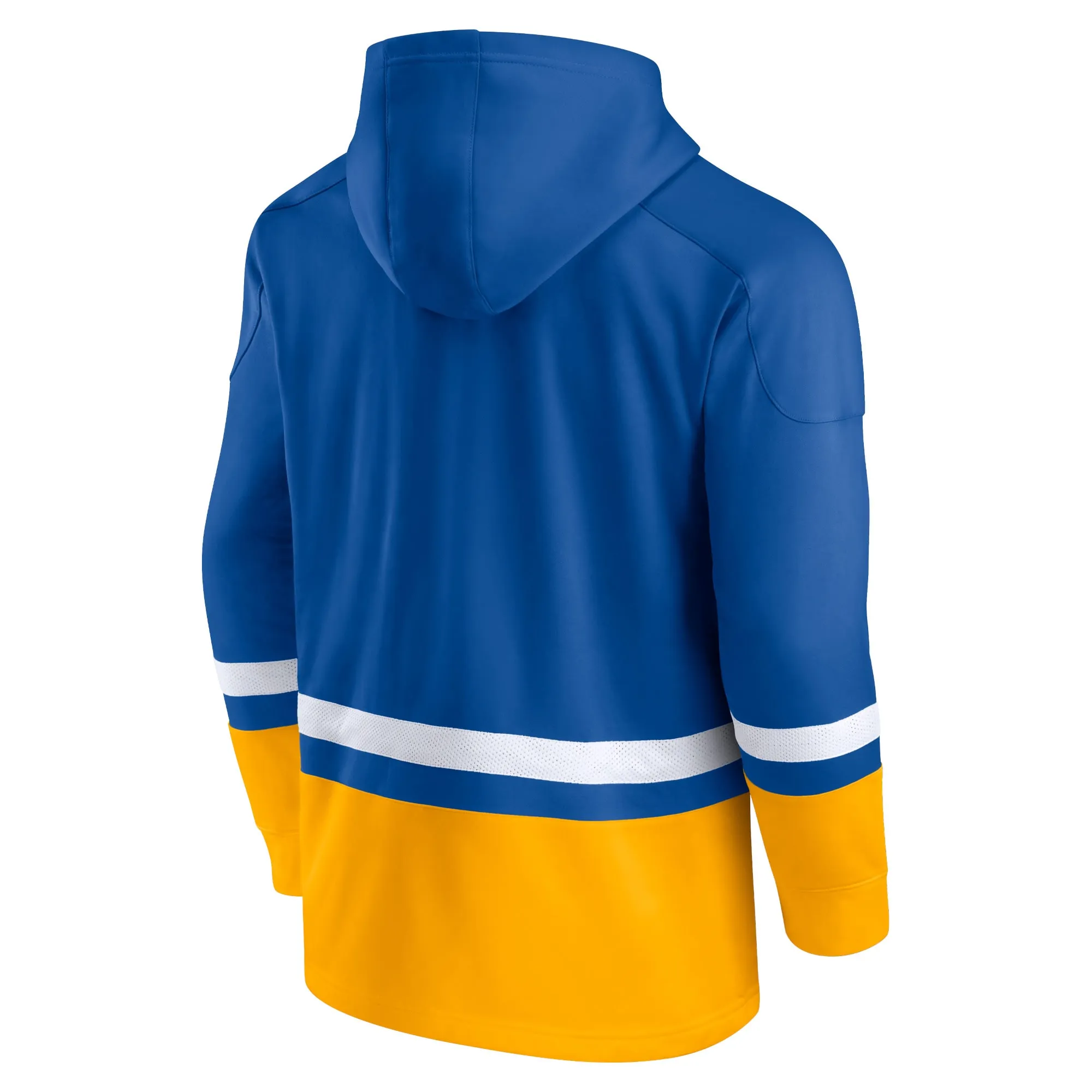 Men's Buffalo Sabres Fanatics Royal First Battle Power Play Pullover Hoodie