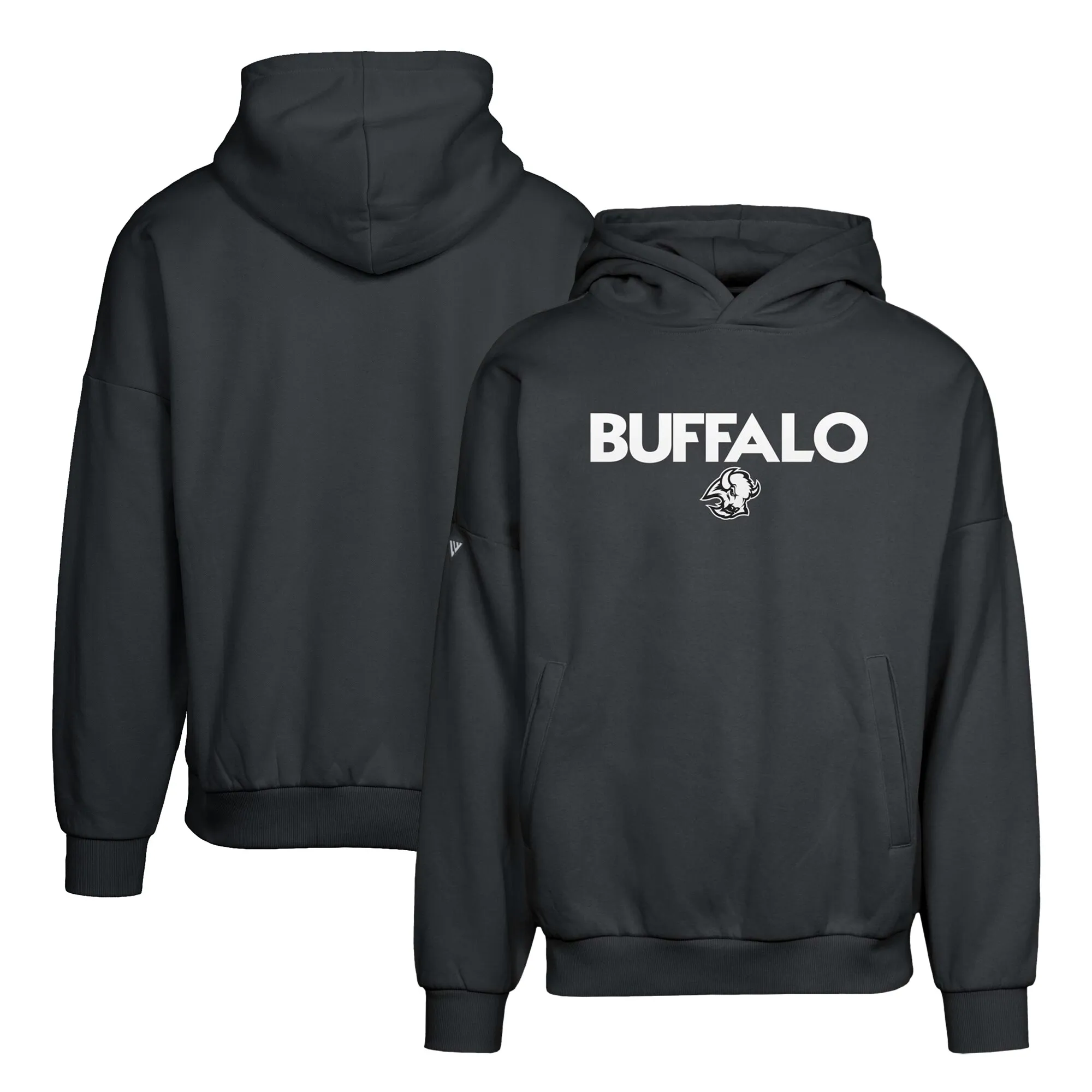 Men's Buffalo Sabres Levelwear Black Contact City Capsule Pullover Hoodie