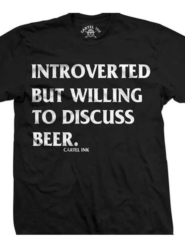 Men's Introverted / Beer Tee