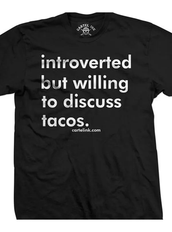 Men's Introverted / Tacos Tee