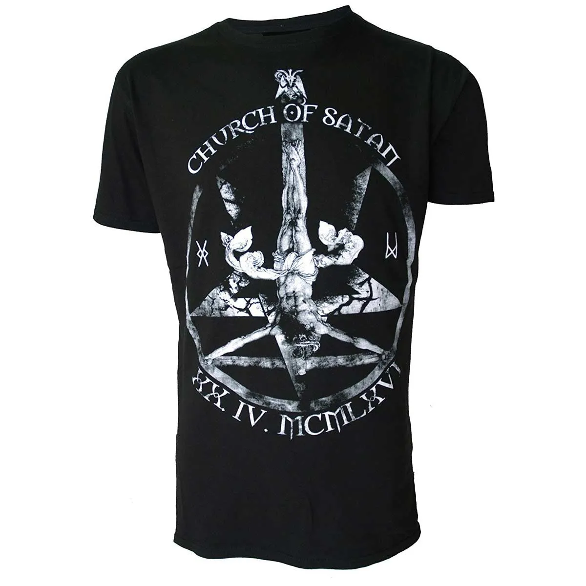 Men's T-Shirt Church Of Satan Antichrist