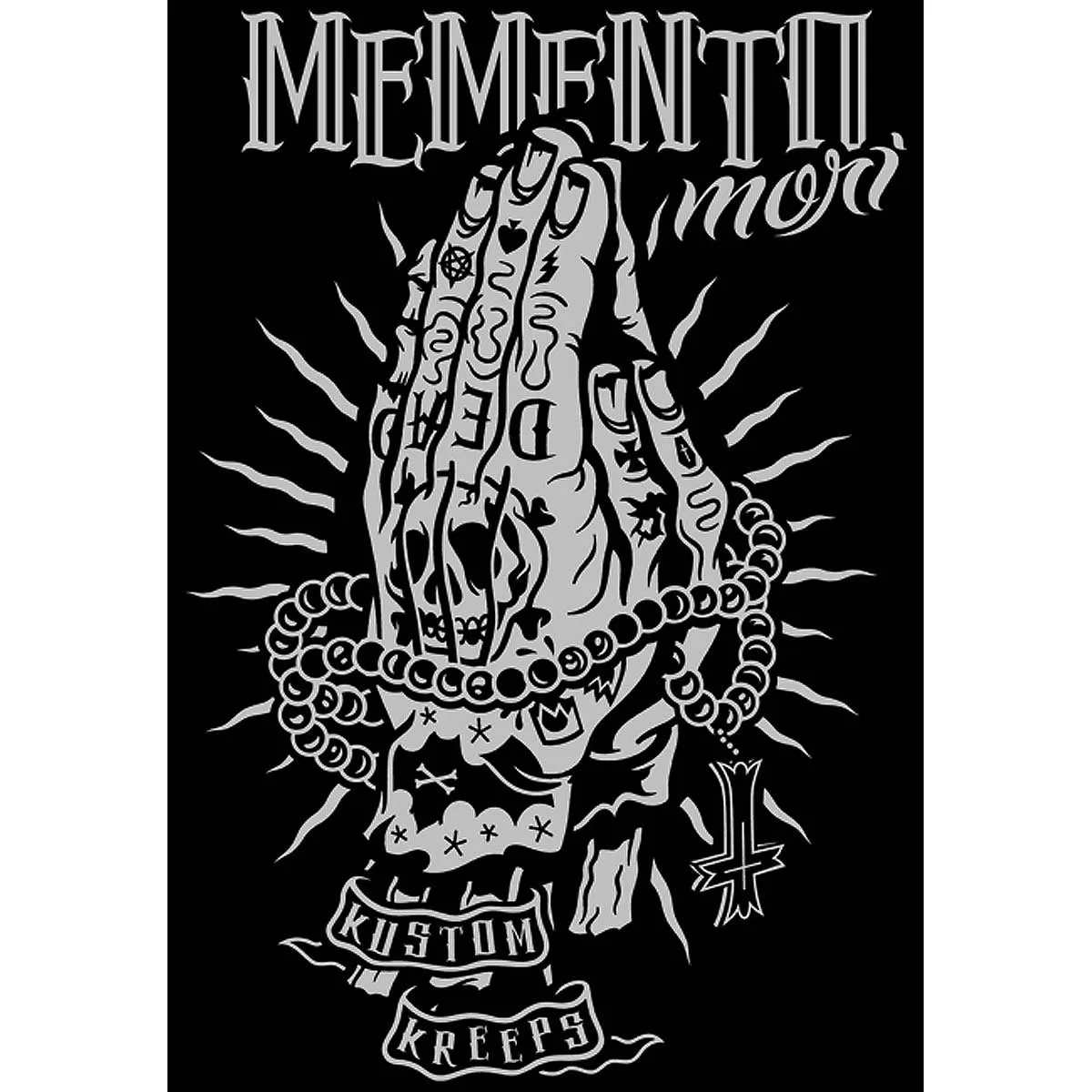 Men's T-Shirt Memento Mori Black