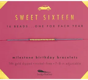 Milestone Bracelet, Sweet Sixteen