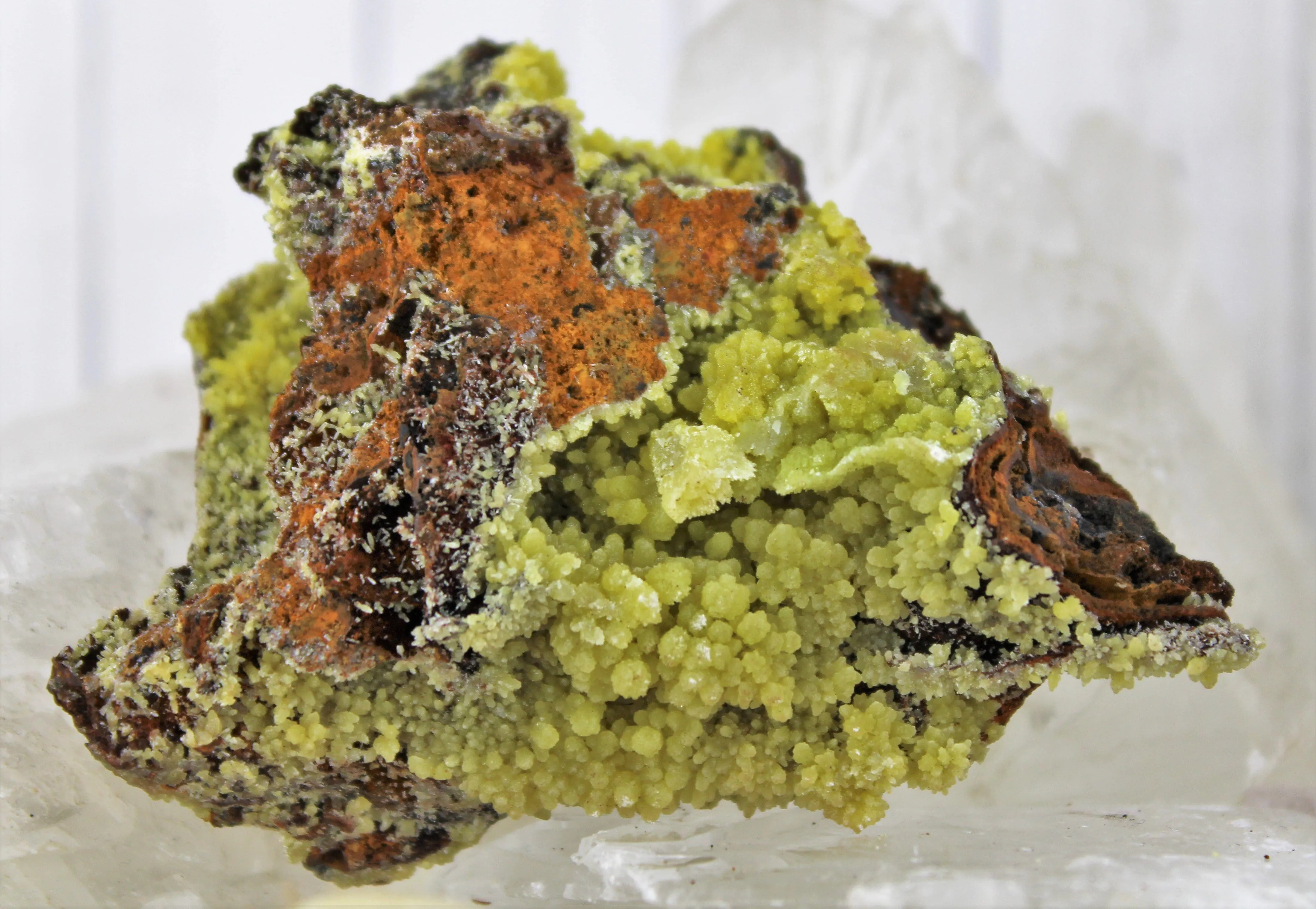 Mimetite with Calcite Specimens