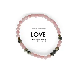 Mini Morse Code Bracelet - Love