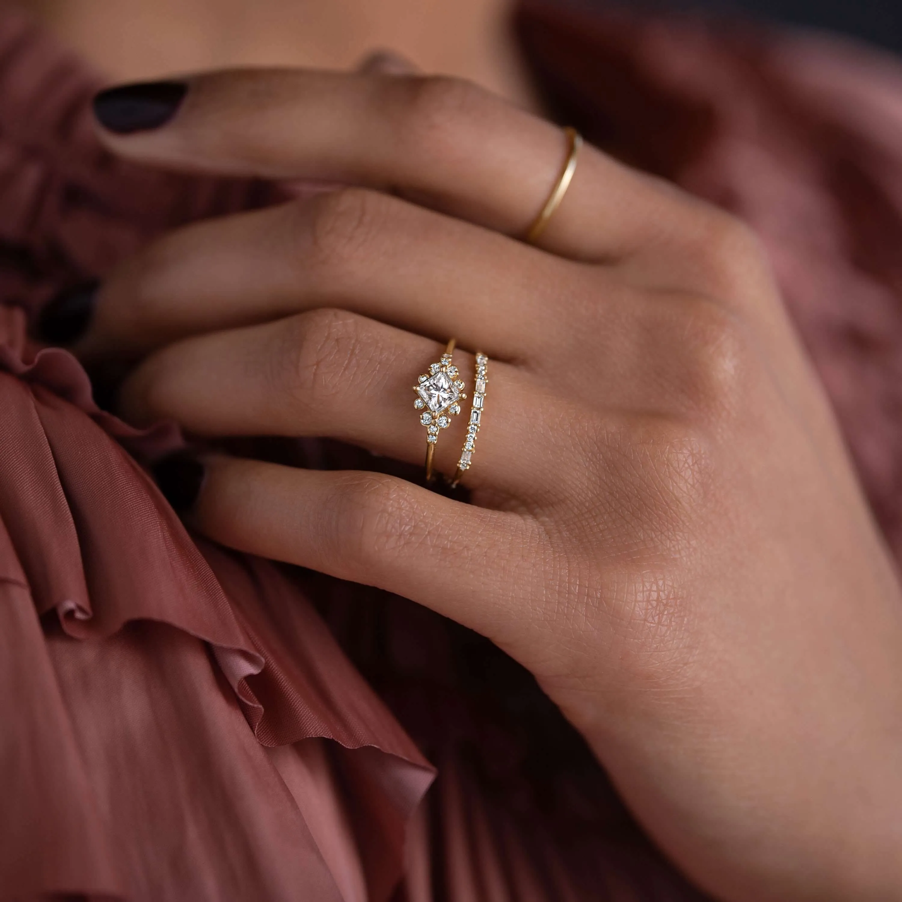 Morse Code Ring: LOVE - Hidden