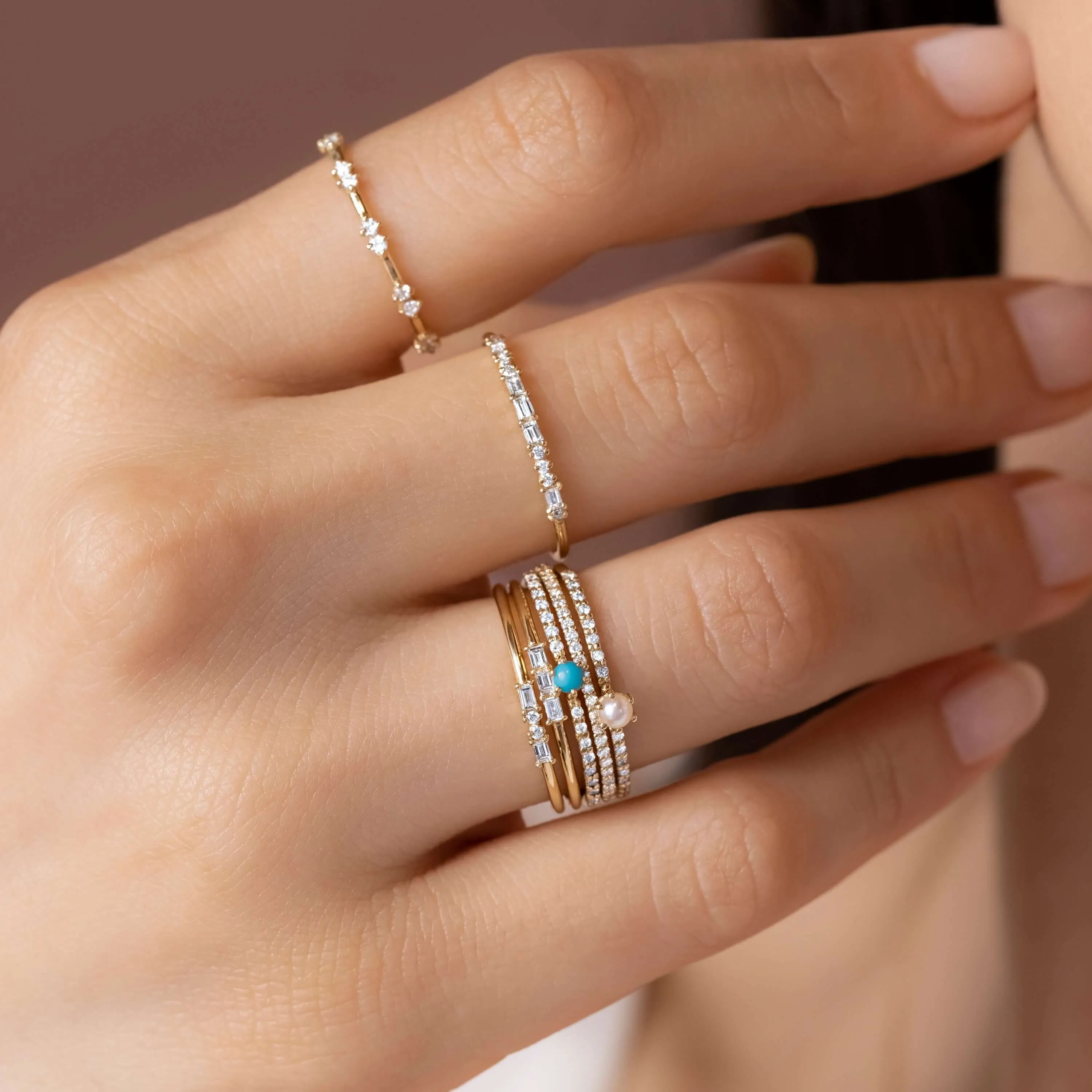 Morse Code Ring: LOVE - Hidden