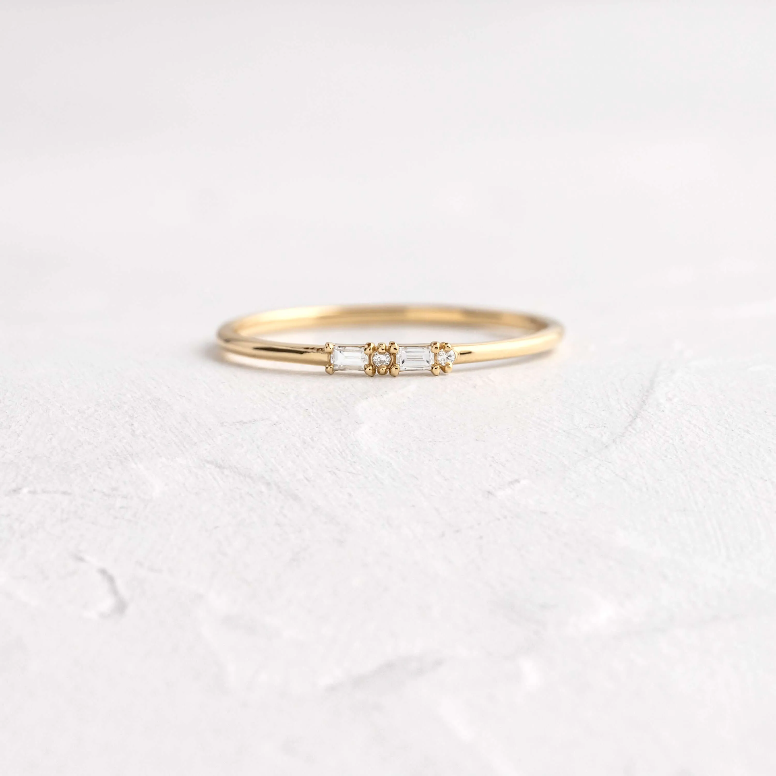 Morse Code Rings: Initials - Hidden