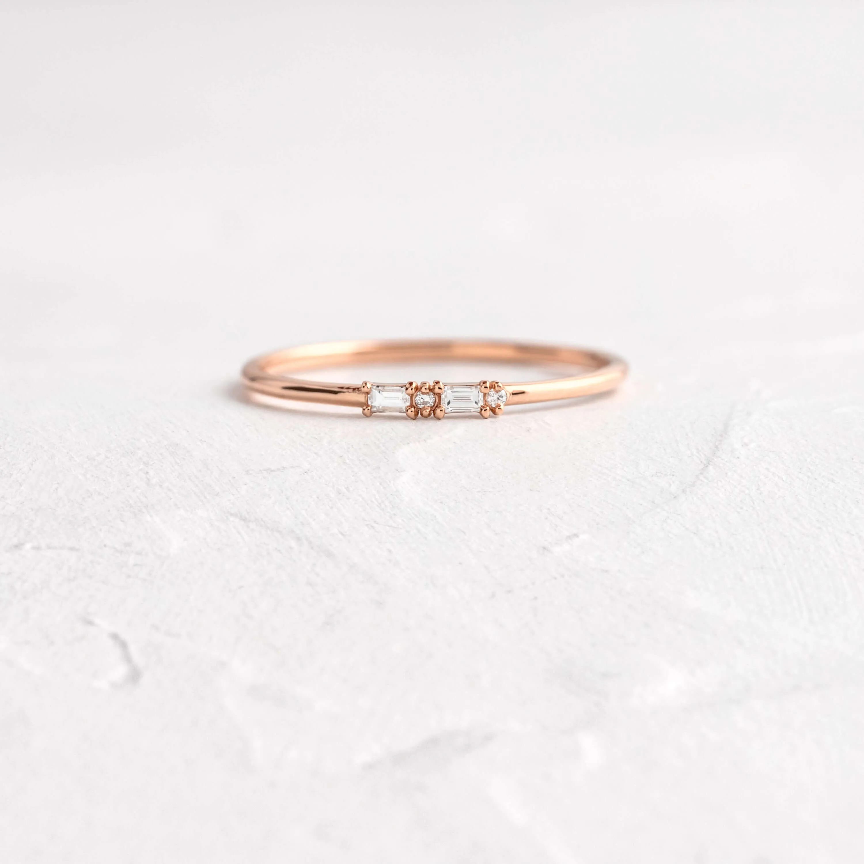 Morse Code Rings: Initials