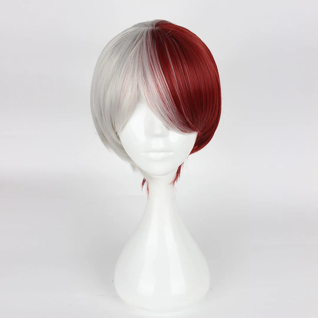 My Hero Academia Todoroki Shoto wig cosplay accessory