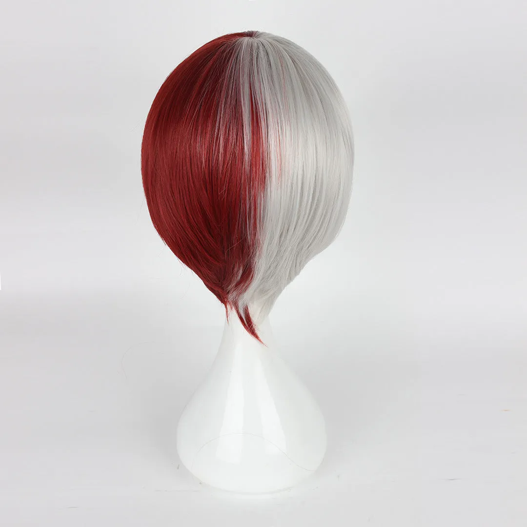 My Hero Academia Todoroki Shoto wig cosplay accessory