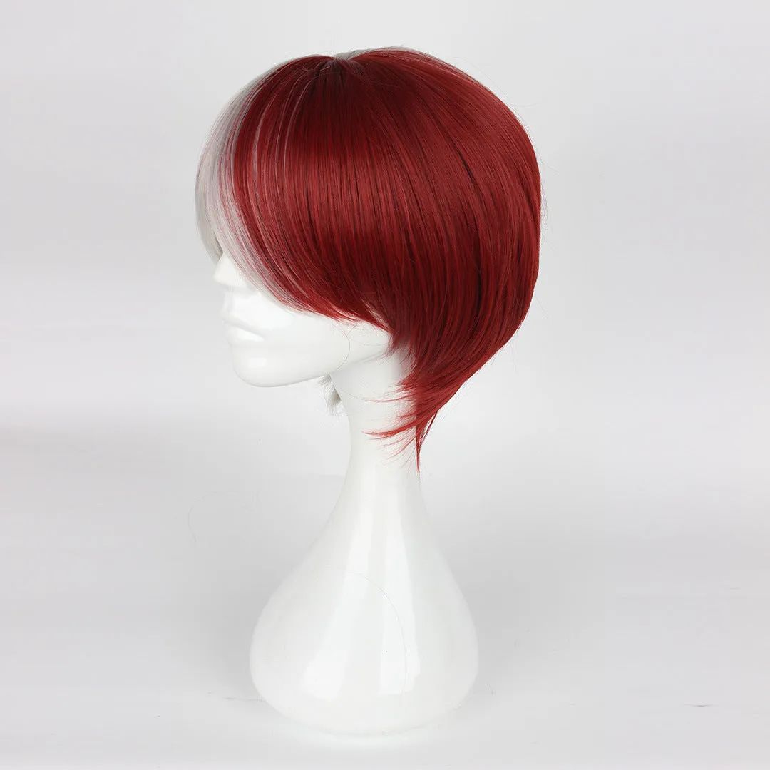 My Hero Academia Todoroki Shoto wig cosplay accessory