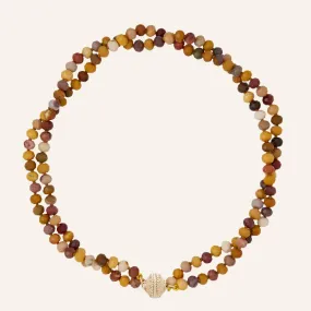 Nancy Mookaite Jasper Double Strand Necklace