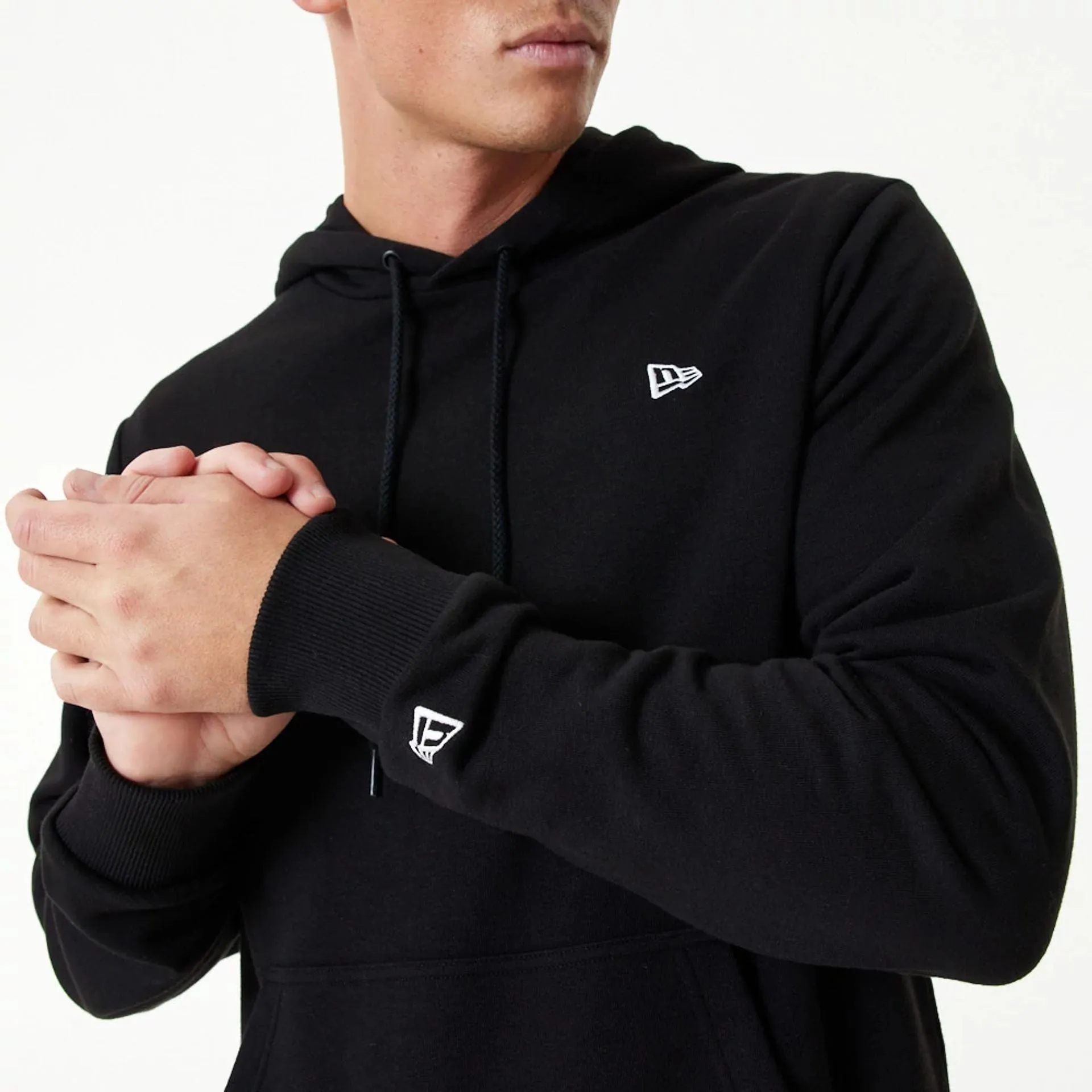 New Era Essential Black Pullover Hoodie