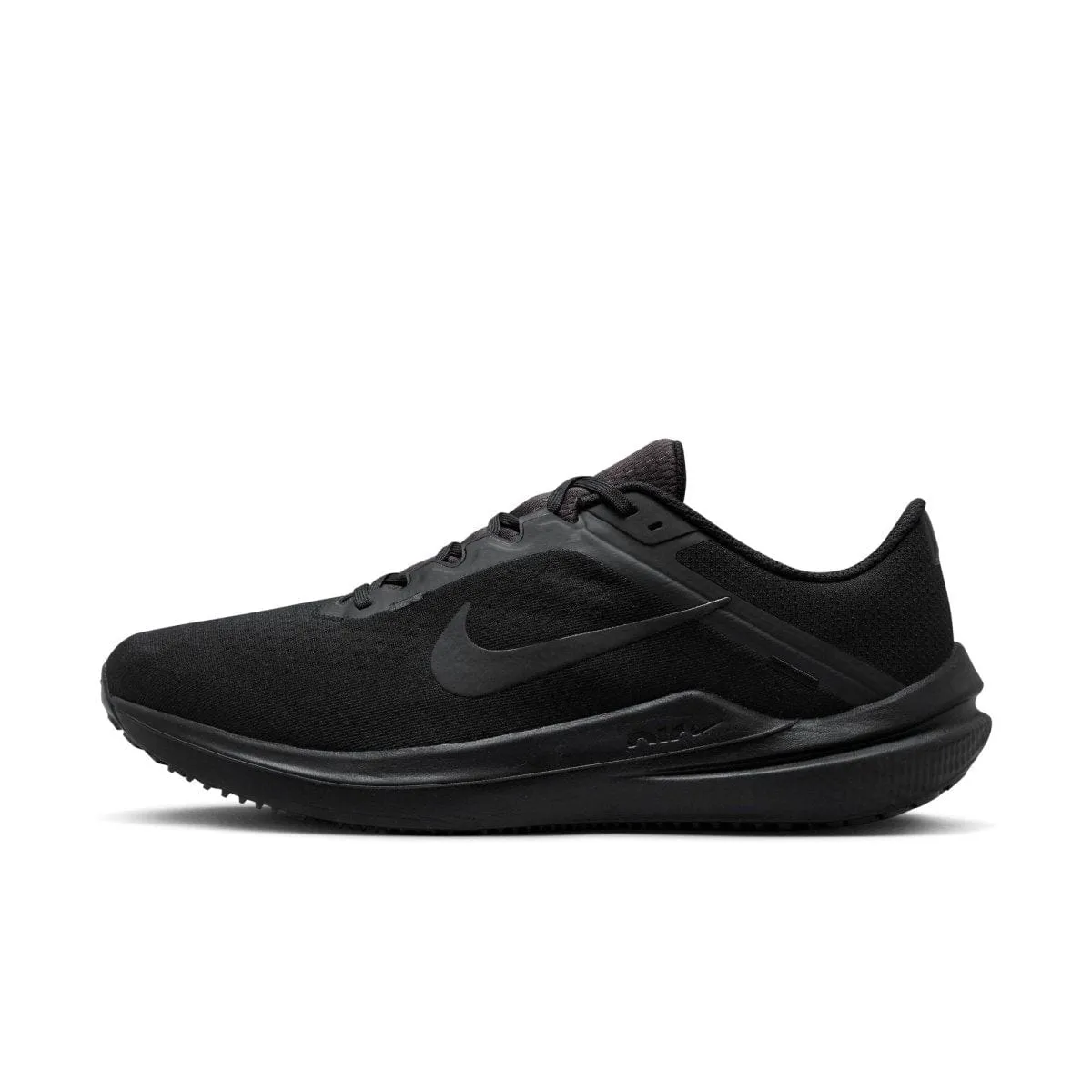 NIKE MEN'S WINFLO 10 TRIPLE BLACK ROAD RUNNING SHOES