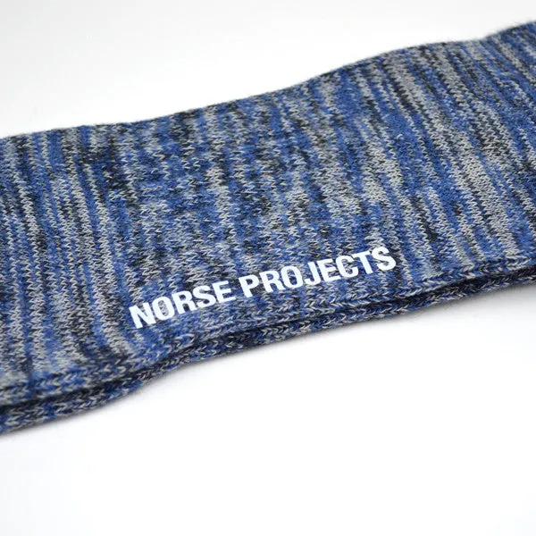 Norse Projects - Bjarki Blend Socks - Bristol Blue