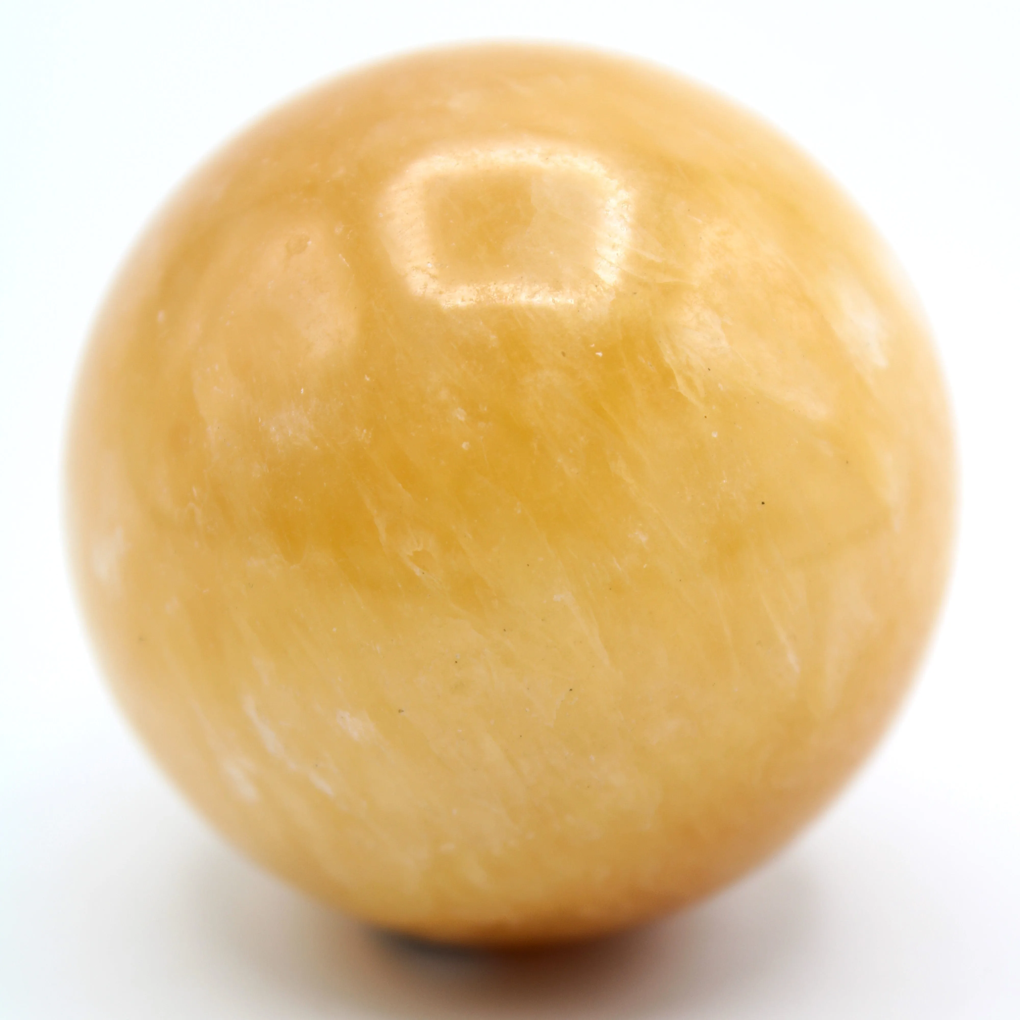 Orange Calcite Sphere