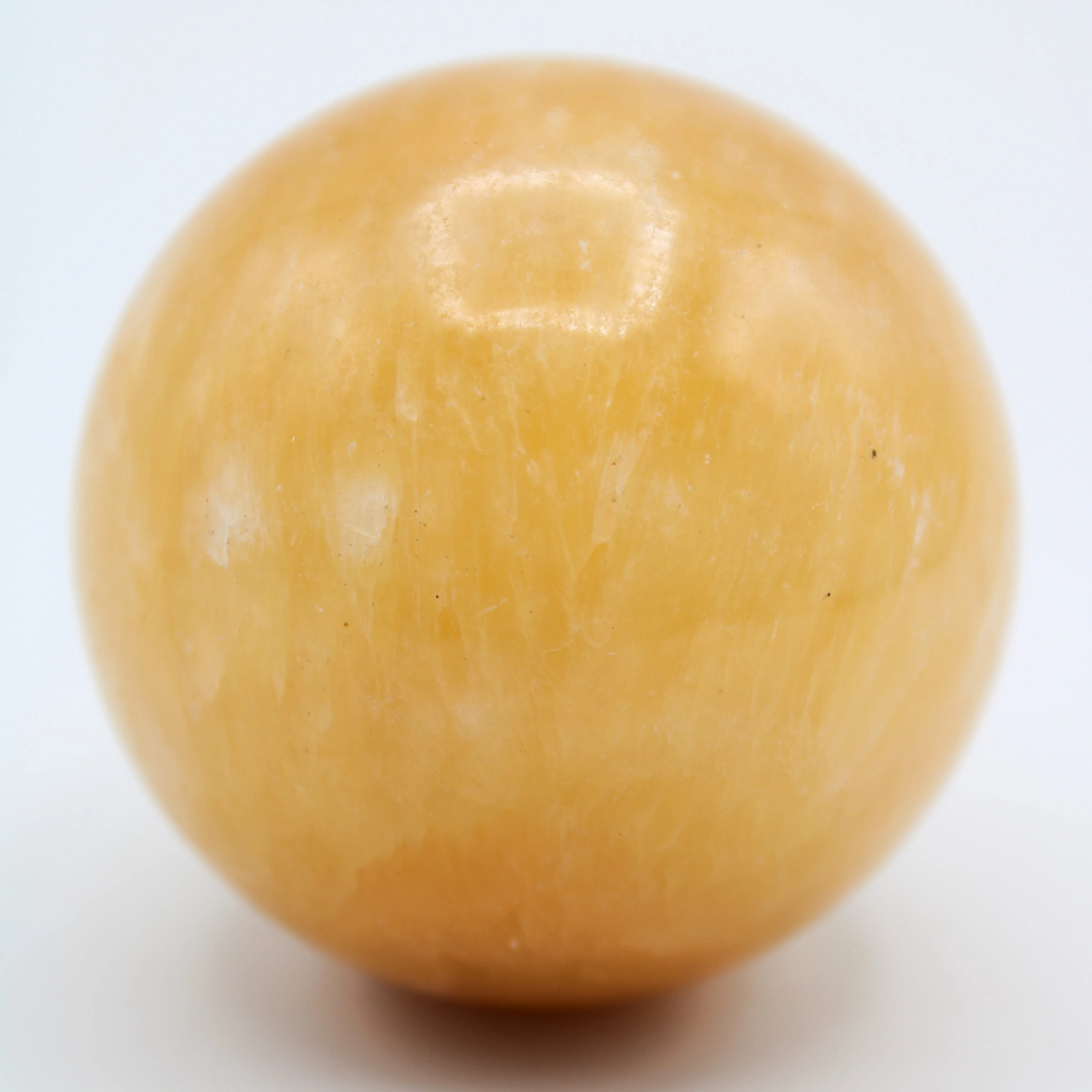 Orange Calcite Sphere