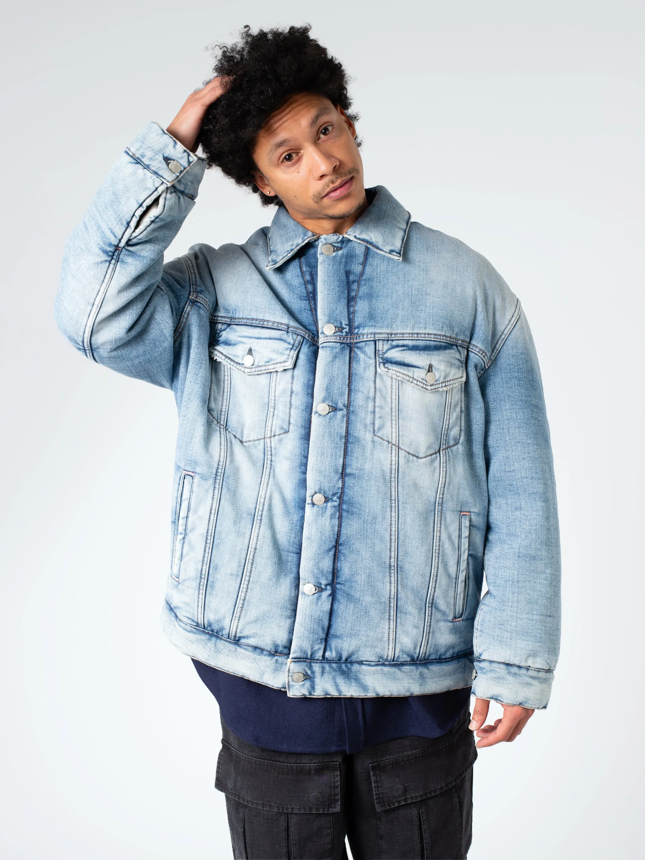 Oversized Fit Denim Jacket