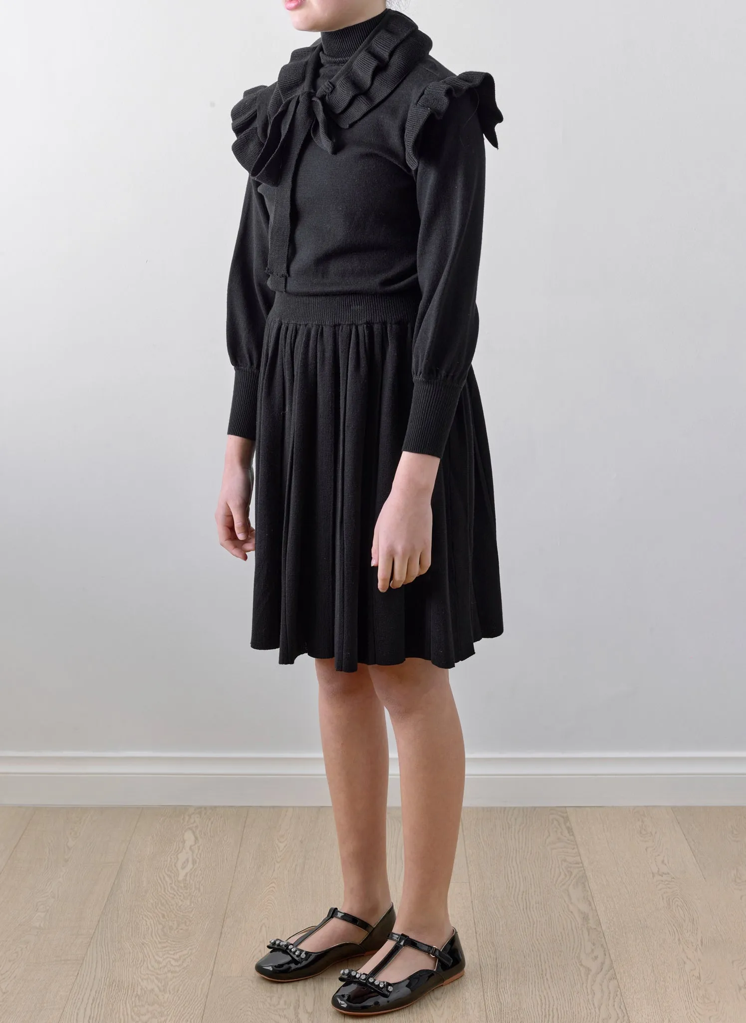 Petite Amalie Pleated Skirt